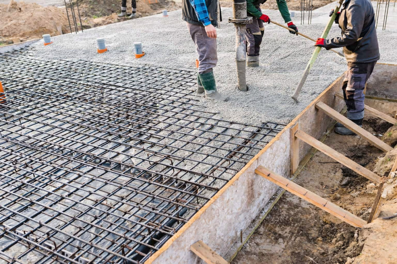 Foundation installation in La Habra, CA